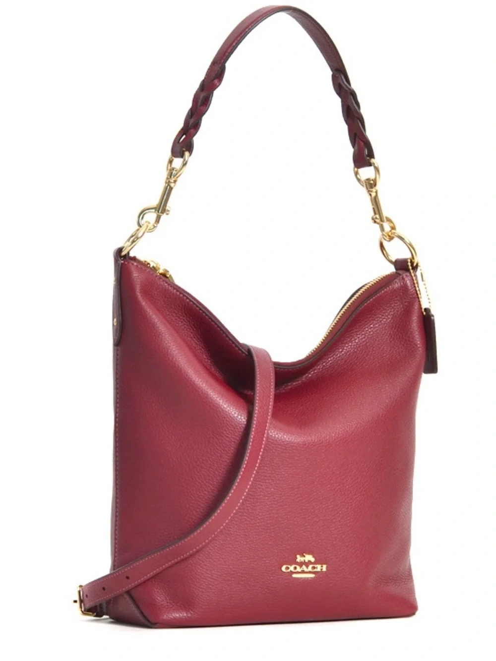 Coach Abby Duffle Maroon in EUC MSRP: $398.00 - Picture 11 of 16
